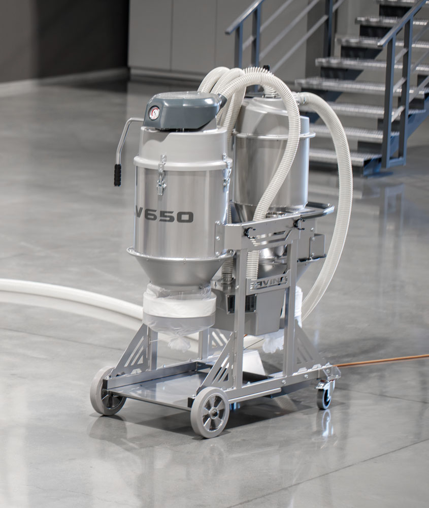 lv650 dust extractor in warehouse